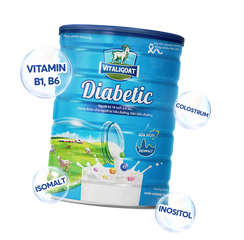 Sữa Dê Tiểu Đường Vitaligoat Diabetic Hỗ Trợ Kiểm Soát Đường Huyết