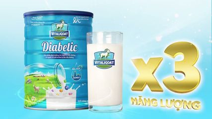 Sữa Dê Tiểu Đường Vitaligoat Diabetic Hỗ Trợ Kiểm Soát Đường Huyết