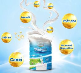 Sữa Dê Tiểu Đường Vitaligoat Diabetic Hỗ Trợ Kiểm Soát Đường Huyết