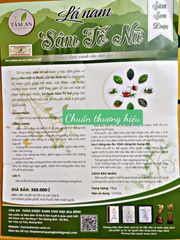 Trà Lá Nam Sâm Tố Nữ 4 Vị Tâm An - Hỗ Trợ Cân Bằng Nội Tiết Tố Và Chống Lão Hóa Da, Giảm Cảm Giác Khô Hạn - 15 Gói