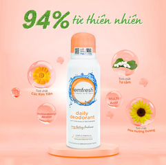 Xịt thơm vùng kín Femfresh 125ml của Anh