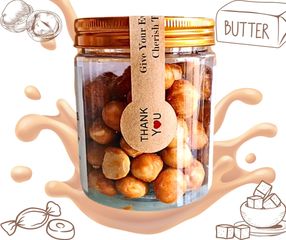 SET QUÀ TẶNG DINH DƯỠNG - Gồm 3 hũ hạt điều, hồ đào, Macca có vị.