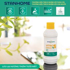 Kem Làm Sạch Bếp Điện Từ & Hồng Ngoại Vitro Ceram 250ml - An Toàn, Chiết Xuất Tự Nhiên, Hiệu Quả Cao