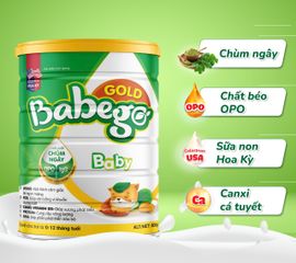 Sữa Babego Gold 800g Giúp Bổ Sung Dinh Dưỡng Cho Trẻ Từ 0-12 tháng