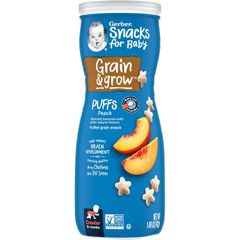 ( có bill nhập) Bánh ăn dặm Gerber hình ngôi sao hữu cơ Gerber Puffs.