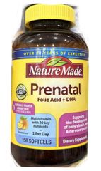 Vitamin Tổng Hợp Cho Bà Bầu Prenatal Multi + DHA 150 Viên - Dinh Dưỡng Cần Thiết Cho Mẹ Và Bé, Hỗ Trợ Phát Triển Thông Minh