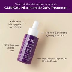 Tinh Chất Niacinamide 20% Paula's Choice 20ml - Giảm Lỗ Chân Lông, Sáng Da, Chăm Sóc Da Chuyên Sâu