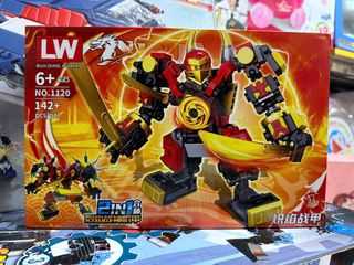 Đồ chơi lắp ráp Ninja rồng có 4 phân loại LW 1120-1 1120-2 1120-3 1120-4