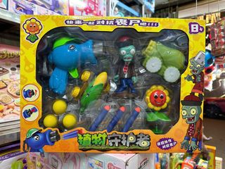 Đồ chơi Plants vs Zombies đại chiến trái cây hoa quả nổi giận 168-7