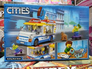Đồ chơi lắp ráp lego mô hình xe bus bán kem 11528
