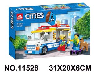 Đồ chơi lắp ráp lego mô hình xe bus bán kem 11528
