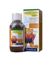 Siro Fitobimbi Ferro C bổ sung sắt, kẽm, vitamin C cho cơ thể (200ml)