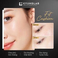 Cushion KyungLab 2024 - Phấn Nền Che Khuyết Điểm Tự Nhiên, SPF 50+, Màu Hồng 14g, Hiệu Ứng Rạng Rỡ 24h