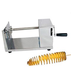 Máy cắt khoai tây lốc xoáy BC-01 - Thiết bị inox cắt lát khoai tây nhanh chóng cho quán ăn vặt, độ bền cao, dễ sử dụng.