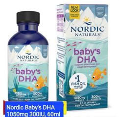 Siro Baby's DHA 60ml - Thực phẩm chức năng Bổ sung Omega 3 và Vitamin D3 cho bé 0-12 tháng tuổi, Nhập khẩu Mỹ
