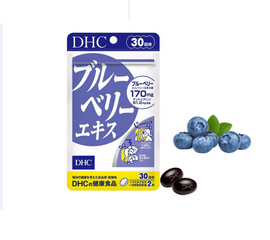 Viên Uống Bổ Mắt DHC Việt Quất Cải Thiện Thị Lực 60 Viên - Chiết Xuất Việt Quất 170mg, Hỗ Trợ Giảm Mỏi Mắt, Sức Khỏe Thị Lực