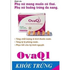 OvaQ1 bổ trứng, niêm mạc đẹp, hỗ trợ cung cấp dưỡng chất trước khi mang thai