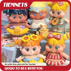 Mô Hình Blind Box Qoqo Be Curious - To Sea With You - Bộ Collecible Chính Hãng CQToys, 10 Nhân Vật Độc Đáo PVC/ABS.
