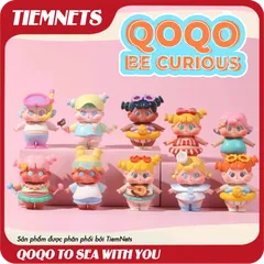 Mô Hình Blind Box Qoqo Be Curious - To Sea With You - Bộ Collecible Chính Hãng CQToys, 10 Nhân Vật Độc Đáo PVC/ABS.
