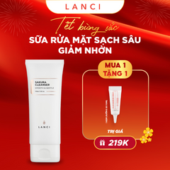 Sữa Rửa Mặt Dịu Nhẹ LANCI Sakura Cleanser 100g