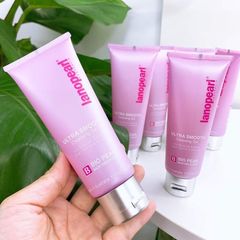 Sữa Rửa Mặt Lanopearl Ultra Smooth 100ml - Gel Làm Sạch Dưỡng ẩm Chiết Xuất Thiên Nhiên, Se Khít Lỗ Chân Lông