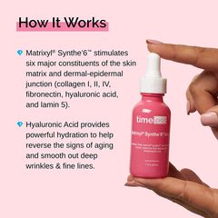 Serum Dưỡng Ẩm Timeless Matrixyl Synthe’6 30ml - Chống Lão Hóa, Cấp Ẩm Hiệu Quả Cho Da Mặt Từ Thương Hiệu Mỹ