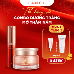 Bộ đôi Serum mờ nám 50ml và Kem dưỡng trắng 50ml LANCI dưỡng da trắng mướt