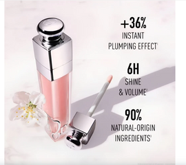Son Dưỡng Môi Dior Collagen Addict Lip Maximizer 001 Pink - Dưỡng Ẩm, Căng MỌng, Hương VaNi, Thiết Kế Nữ Tính, Chất Son Mượt mà
