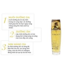 Tinh Chất Dưỡng Da Bergamo Chiết Xuất Vàng 24K 110ml - Serum Phục Hồi Da Chảy Xệ, Cải Thiện Nếp Nhăn, Da Rạng Rỡ
