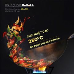 Dầu Hạt Lanh Ép Lạnh DAHALA 500ML - Giàu Omega 3,6,9 Từ Canada, Tự Nhiên, Không Chất Bảo Quản, Lợi Ích Cho Sức Khỏe