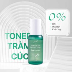 Toner Tràm Trà Hoa Cúc GUO - Nước Hoa Hồng Cấp Ẩm Cho Bà Bầu, Chống Mụn, Giảm Đổ Dầu, Hyaluronic Acid 100ml