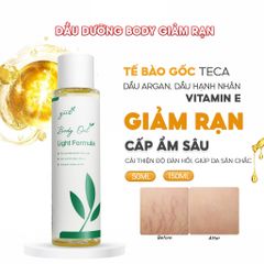 Dầu Dưỡng Da Giảm Rạn Mờ Sẹo Thấm Nhanh GUO Body Light Oil Formula (50ml/150ml)