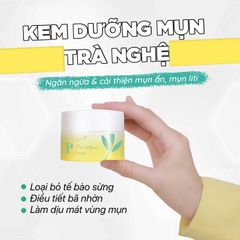 Kem Trị Mụn Trà Nghệ GUO Cho Bà Bầu - Giảm Sưng, Mờ Thâm, Dưỡng Ẩm 30g - An Toàn, Hiệu Quả Cho Da Nhạy Cảm