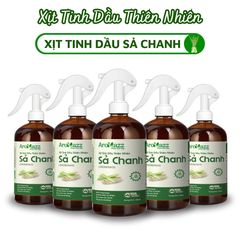 Xịt Tinh Dầu Thiên Nhiên AroMazz 300ml - Khử Mùi, Thơm Phòng, Không Gian Sống Tươi Mát, Nhiều Mùi Hương Sả Chanh, Oải Hương, Vỏ Quế