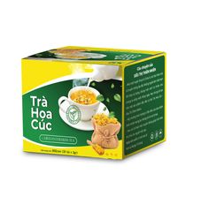 Trà Hoa Cúc Túi Lọc 30 x 3g - Giúp Ngủ Ngon, Tốt Cho Tim Mạch - Sản Phẩm Thảo Mộc Siêu Thị Thiên Nhiên