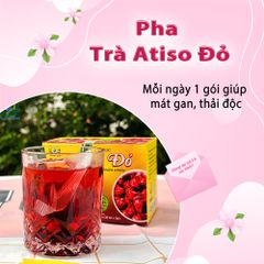 Trà Hoa Atiso Đỏ 30 Túi Lọc 3g - Hỗ Trợ Ngủ Sâu, Thanh Nhiệt, Giảm Đau Đầu - Thảo Mộc Tự Nhiên Việt Nam