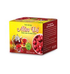 Trà Hoa Atiso Đỏ 30 Túi Lọc 3g - Hỗ Trợ Ngủ Sâu, Thanh Nhiệt, Giảm Đau Đầu - Thảo Mộc Tự Nhiên Việt Nam