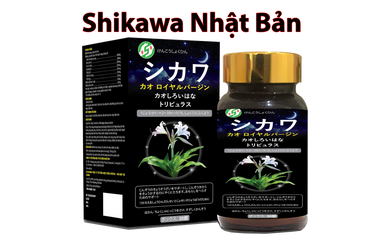 Viên Uống Shikawa Cải Thiện Tiểu Đêm - Hỗ Trợ Chức Năng Thận, Giảm Tiểu Đêm, Hộp 30 Viên Nhật Bản