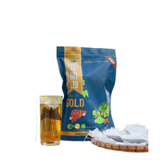 Trà Túi Lọc Cà Gai Leo Rau Má Gold GiGa 250g - Hỗ Trợ Gan, Giải Độc, Thanh Nhiệt, Thảo Dược Tự Nhiên Việt Nam