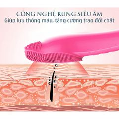 Máy Rửa Mặt Massage Nâng Cơ Nikio NK-120 - Công Nghệ Rung Siêu Âm, Chống Nước IPX7, Thiết Kế Gọn Nhẹ, Quà Tặng Tuyệt Vời Cho Làm Đẹp