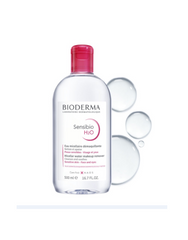 Dung dịch tẩy trang Micellar Bioderma Sensibio H2O 500ml - Làm sạch da mặt và mắt, phù hợp với mọi loại da, an toàn cho da nhạy cảm.