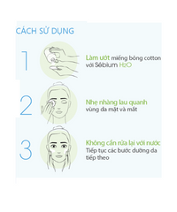 Dung dịch tẩy trang Bioderma Sebium H2O 500ml - Công nghệ Micellar cho da dầu, hỗn hợp và da mụn, làm sạch hiệu quả và kháng khuẩn