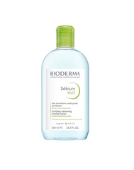 Dung dịch tẩy trang Bioderma Sebium H2O 500ml - Công nghệ Micellar cho da dầu, hỗn hợp và da mụn, làm sạch hiệu quả và kháng khuẩn