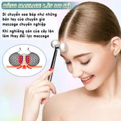 Con Lăn Massage Nâng Cơ Mặt 3D Nikio NK-125G - Làm Thon Gọn, Tạo Đường Nét Vline Cho Khuôn Mặt Tươi Trẻ, Săn Chắc