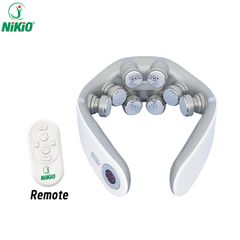 Máy Massage Cổ Xung Điện Nikio NK-131 - 8 Điện Cực, Nhiệt Sưởi, 2 Miếng Dán Điện Tử - Giải Pháp Thư Giãn Tối Ưu cho Cổ và Vai