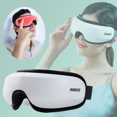 Máy Massage Mắt Nikio NK-116 - Công Nghệ Xoa Bóp Khí Nén, Nhiệt Nóng & Bluetooth Kết Nối Nghe Nhạc Thư Giãn Tối Ưu