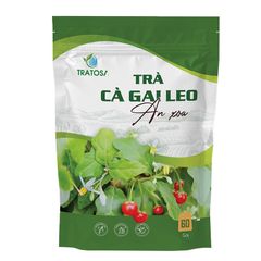 Trà Cà Gai Leo An Xoa TRATOSA - Giải Độc Gan, Hạ Men Gan, Hỗ Trợ Sức Khỏe, 60 Túi Lọc 5g, Thảo Dược Tự Nhiên Việt Nam