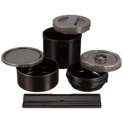 Hộp cơm giữ nhiệt Zojirushi SL-XE20-AD 790ml, thép không gỉ, bao gồm 3 hộp và đũa, giữ nóng 6 giờ, tiện lợi cho văn phòng và đi học