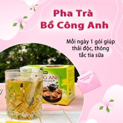 Trà Bồ Công Anh 30 Túi Lọc 3g - Trà Thảo Mộc Giúp Tiêu Hóa Tốt và Lợi Tiểu - Sản Phẩm Tự Nhiên từ Siêu Thị Thiên Nhiên