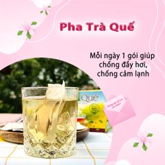 Trà Vỏ Quế Giảm Mụn - Hộp 30 Túi Lọc 3g Thảo Dược Chống Đầy Hơi - Siêu Thị Thiên Nhiên